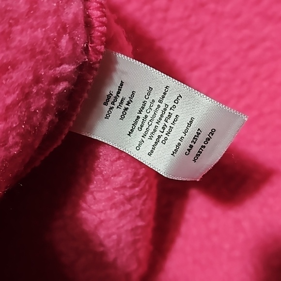 Talbots Pink Sherpa Jacket Size Petite NWT - Picture 5 of 6